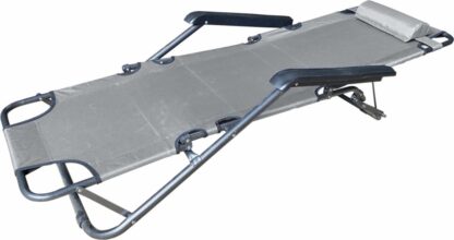 HR Sunbed Grey 153X60X79CM - Image 2