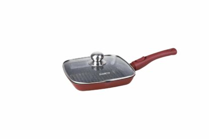 Aluminum Grill Pan + Lid 24x4 CM, CALABRIA
