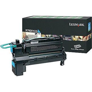 LEXMARK X792X1CG CYAN TONER
