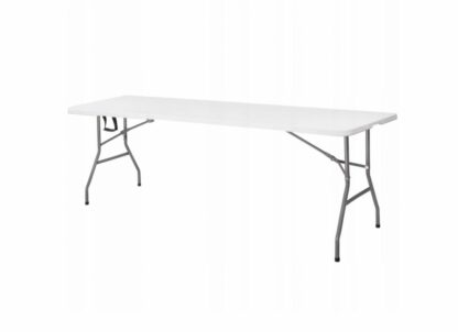 HEINNER TABLE SET WITH 2 FOLDABLE PLASTIC BENCHES - Image 3