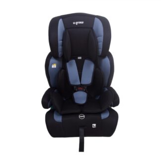 Car seat, 76-150 cm, grey/blue
