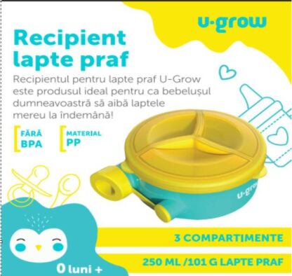 Milk powder container with 3 compartments - Image 4