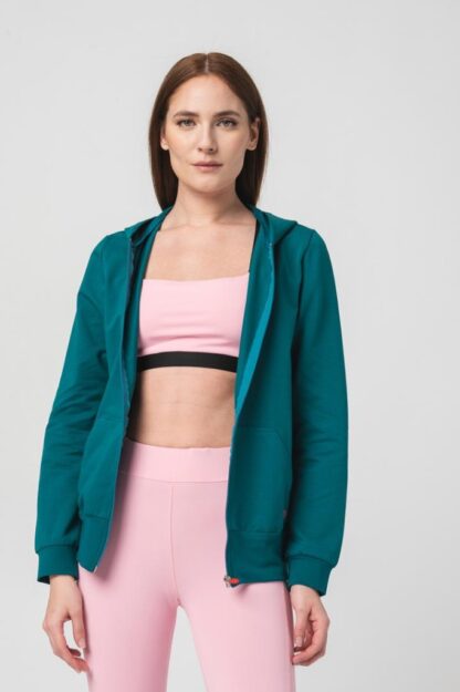 HANORAC COTON CASUAL FEMEI PETROL-M - Image 6