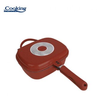 Aluminum Double Pan 30x24x12 CM, CALABRIA