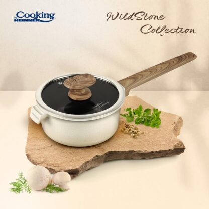 Aluminum Casserole + Lid 18x9 CM, WILD STONE - Image 3