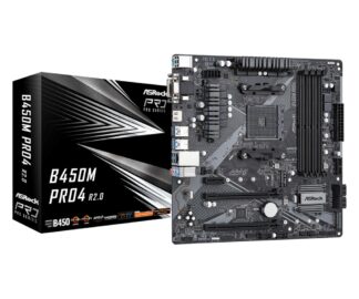 Motherboard Asrock B450M Pro4 R2.0 AM4