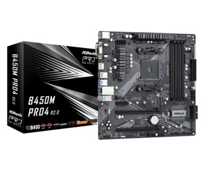 Motherboard Asrock B450M Pro4 R2.0 AM4