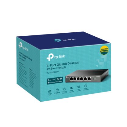 TP-LINK Switch 6P-GB POE-3P UNMANGED DESK - Image 4