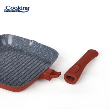 Aluminum Grill Pan + Lid 24x4 CM, CALABRIA - Image 5