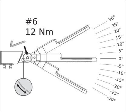 Street Lamp AREA SPD SM V 30W 730 RV20ST GY - Image 2