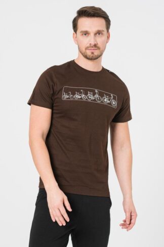 Pegas Men's Coffee-S Multibike T-Shirt