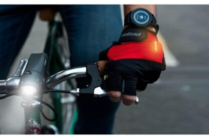 PEGAS GLOVES WITH LED SIGNAL, M, RED - Image 2