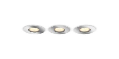 Adore Hue recessed chrome 3x5W 230V
