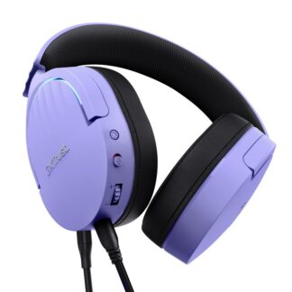 Trust GXT 490P Fayzo wired headphones, purple