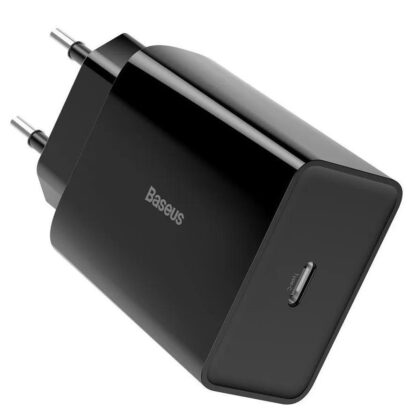 Baseus Speed Mini Network Charger, black - Image 2