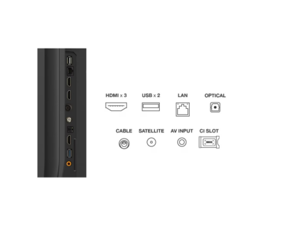 Qled TV 4K 75''(190cm) TCL 75T7B - Image 4