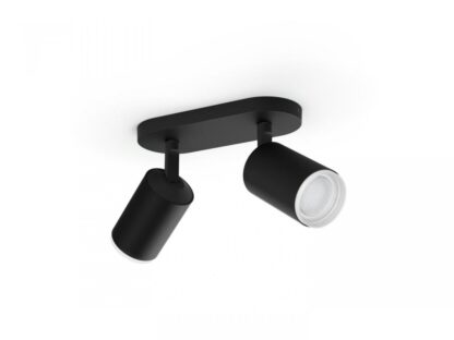 FUGATO PLATE/SPIRAL BLACK 2X5.7W 240V - Image 2