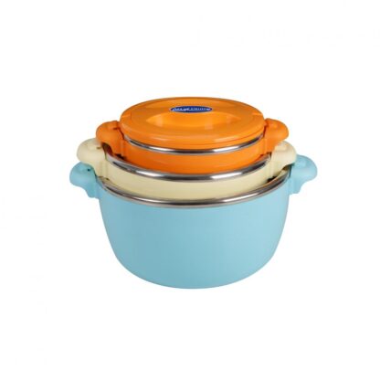 FOOD WARMER 3 PCS SET 2+4+6L,BELLY BLUE - Image 6