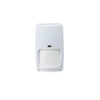 Wireless DUAL TEC® motion sensor 15m x 18m range withwideanglelensinstalled, RF Range of 2000m unobstructed ,bi-directionalRFcommunications, detection zones include wide angle Lens,868 MHz RFfrequency, Narrow Band, FM, 4 programmable PIR sensitivi