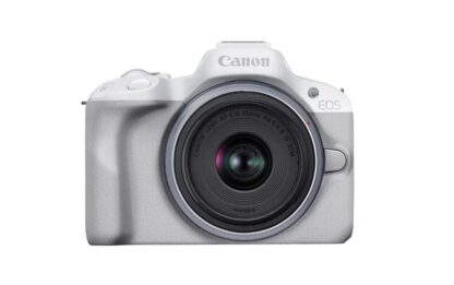 PHOTO CAMERA CANON EOS R50 + 18-45MM White Kit - Image 5