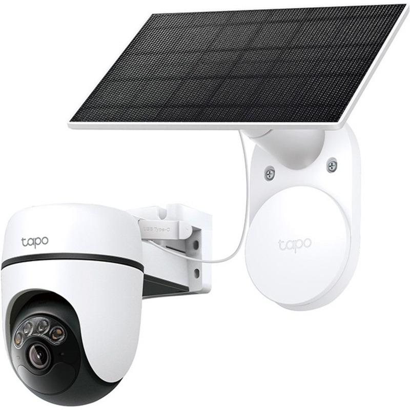 Solar-Powered Pan/Tilt Security Cam Kit