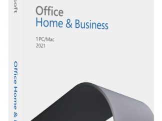 Microsoft Office 2021 Home and Business English Medialess retail license