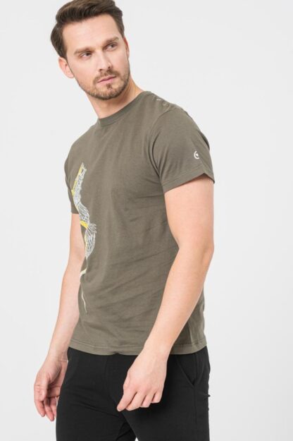 Dracon Men's Casual T-Shirt Gray-M - Image 3
