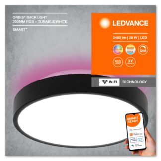 SMART WIFI ORBIS RD BL 350 RGBTW BKLEDV
