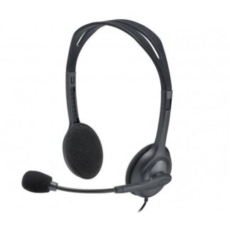 Logitech H111 wired headphones, Black