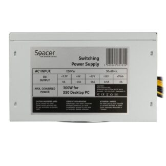 PSU Spacer ATX 550, 300W V12
