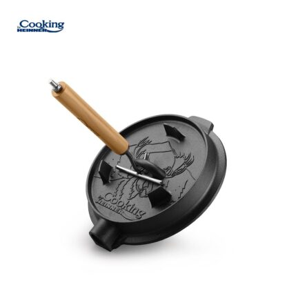 PURE CAST IRON POT+HEAD DIA 25 CM, 4L, NATURAL - Image 7