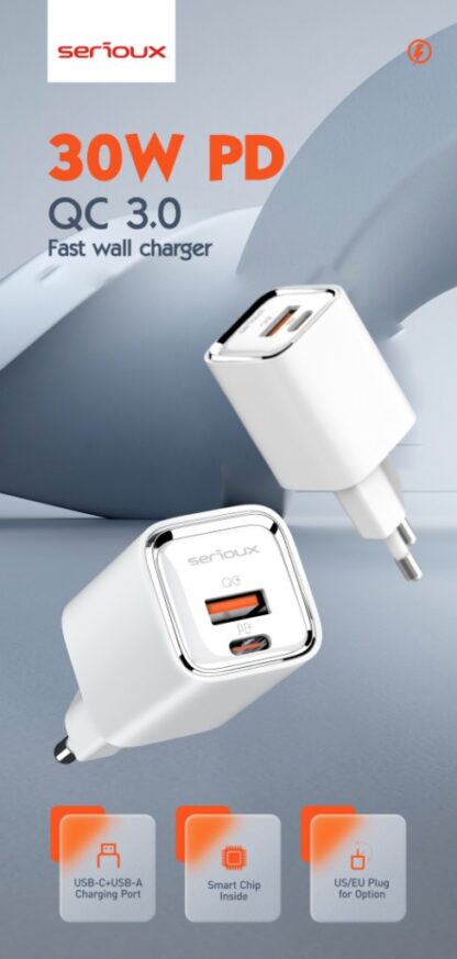 SERIOUX 30W QC NETWORK CHARGER - Image 4