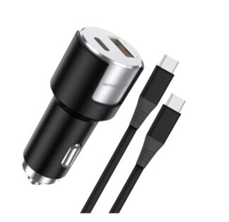 Incarcator auto Lemontti 20W, negru