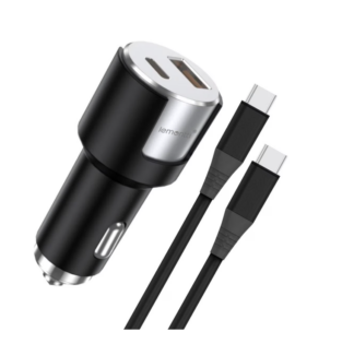 Incarcator auto Lemontti 20W, negru