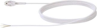 Extension cord H05VV-F 3G1, 3m, White