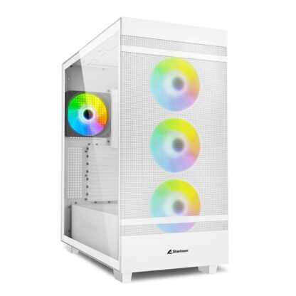 PC Case SHARKOON Rebel C50 RGB WHITE Mid