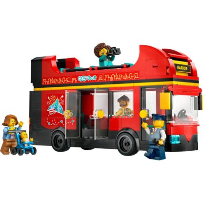 Red Double-Decker Sightseeing Bus 60407 - Image 6