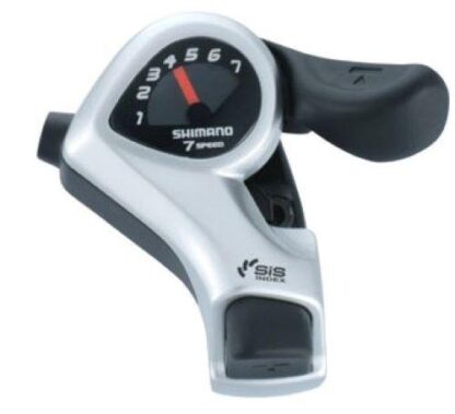 SHIMANO TOURNEY 7S SHIFT LEVER SILVER