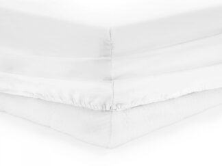 Bed sheet with elastic 160X200 CM White