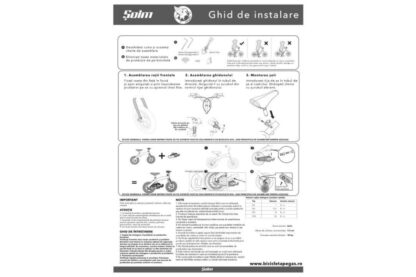 Children's bicycle Hawk 2in1 12'' RED - Image 3