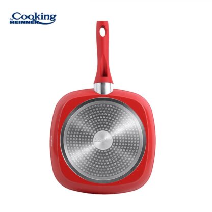 ALUMINUM GRILL PAN 28x4CM, RED STONE - Image 2