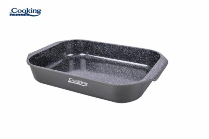 HIGH TRAY ALUMINUM 39.5x26CM, DARK LINE