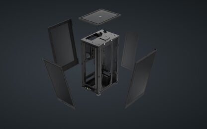 Corsair iCUE 2000D AIRFLOW MINI-ITX Black - Image 3
