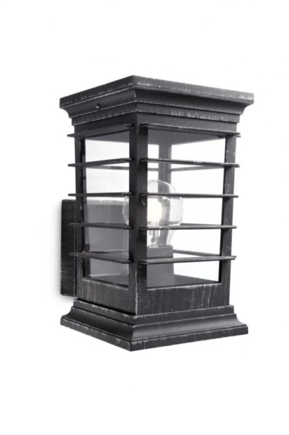 Patio wall lantern grey 1x60W 230V - Image 2