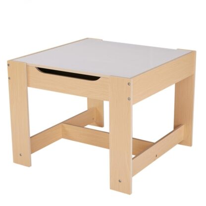 Table and 2 chairs set, natural wood, U-Grow - Image 4