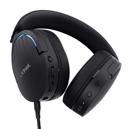 Trust GXT 491P Fayzo wired headphones, black - Image 4