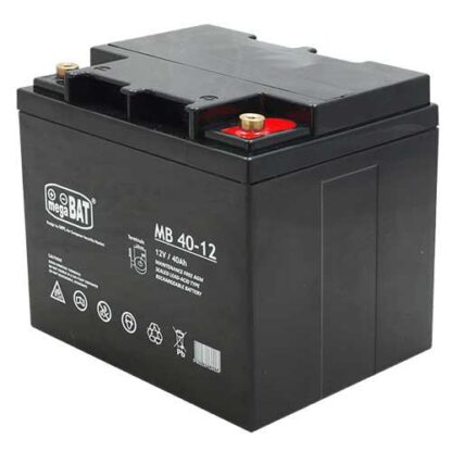 Maintenance-free VRLA AGM 40Ah 12V battery