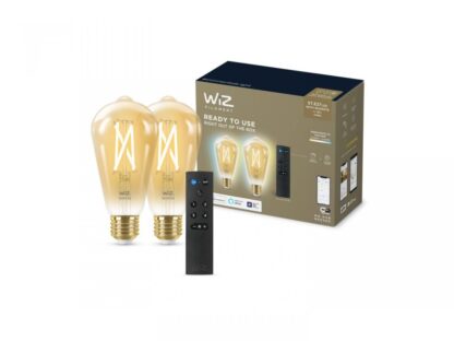 Pack of 2 smart vintage LED bulbs - Image 2