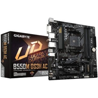 Motherboard Gigabyte B550M DS3H AC AM4 DDR4
