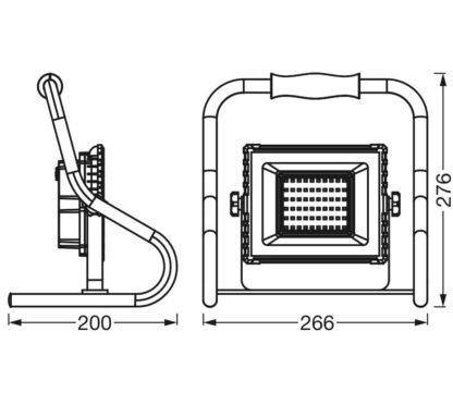 LED WORKLIGHT BATTERY 20W 840 R-ST LEDV - Image 2